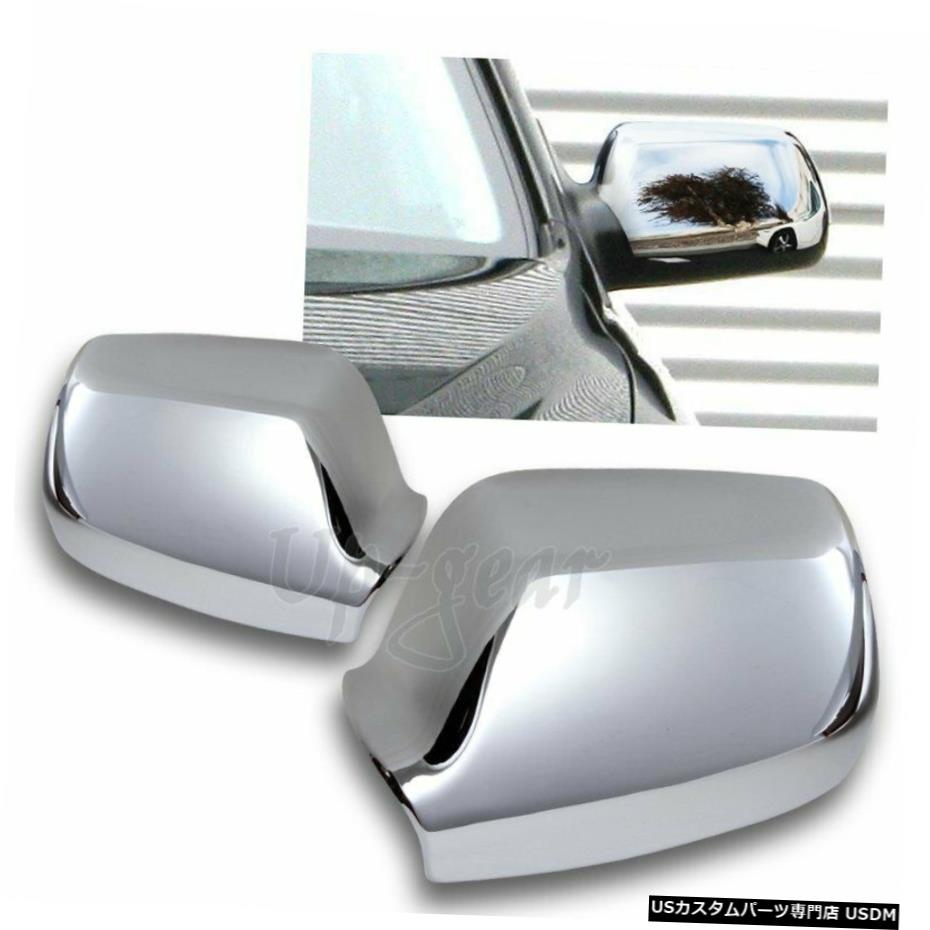 クロームメッキ 2003-2007マツダ6クロームABSプラスチックサイドミラーカバーキャップトリム2PCS For 2003-2007 Mazda 6 Chrome ABS Plastic Side Mirror Cover Cap Trim 2PCS 【並行輸入品】