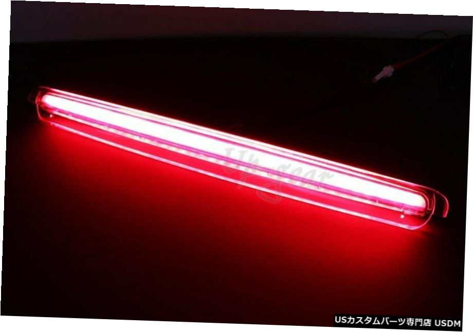 クロームメッキ 05-10 Scion tCクロームクリアレンズLEDストリップリアサードブレーキストップライトランプ用 For 05-10 Scion tC Chrome Clear Lens LED Strip Rear Third Brake Stop Light Lamp 【並行輸入品】
