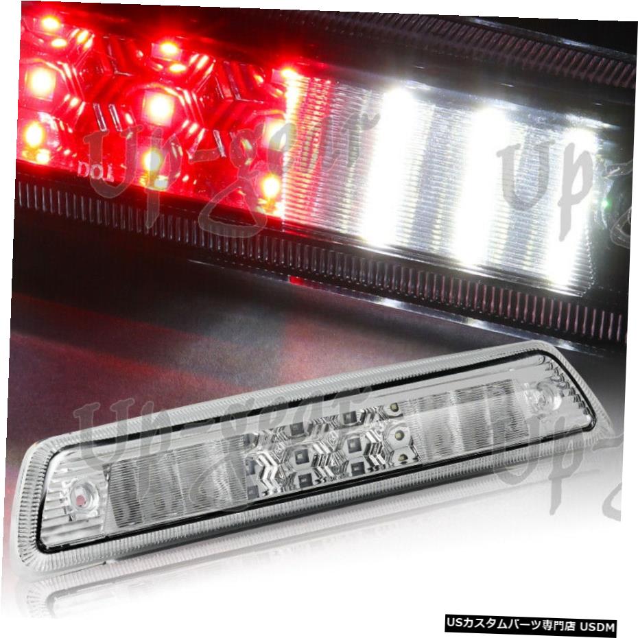 クロームメッキ 2009-2014フォードF150クロームクリアレンズLEDサードブレーキストップライトカーゴランプ For 2009-2014 Ford F150 Chrome Clear Lens LED Third Brake Stop Light Cargo Lamp 【並行輸入品】