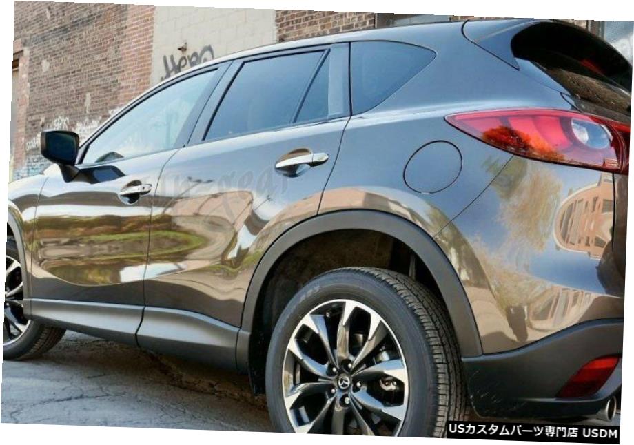 クロームメッキ 2009-2013マツダ6ミラークロームドアハンドルカバーキャップトリムキット8PCS For 2009-2013 Mazda 6 Mirror Chrome Door Handle Cover Cap Trim Kit 8PCS 【並行輸入品】
