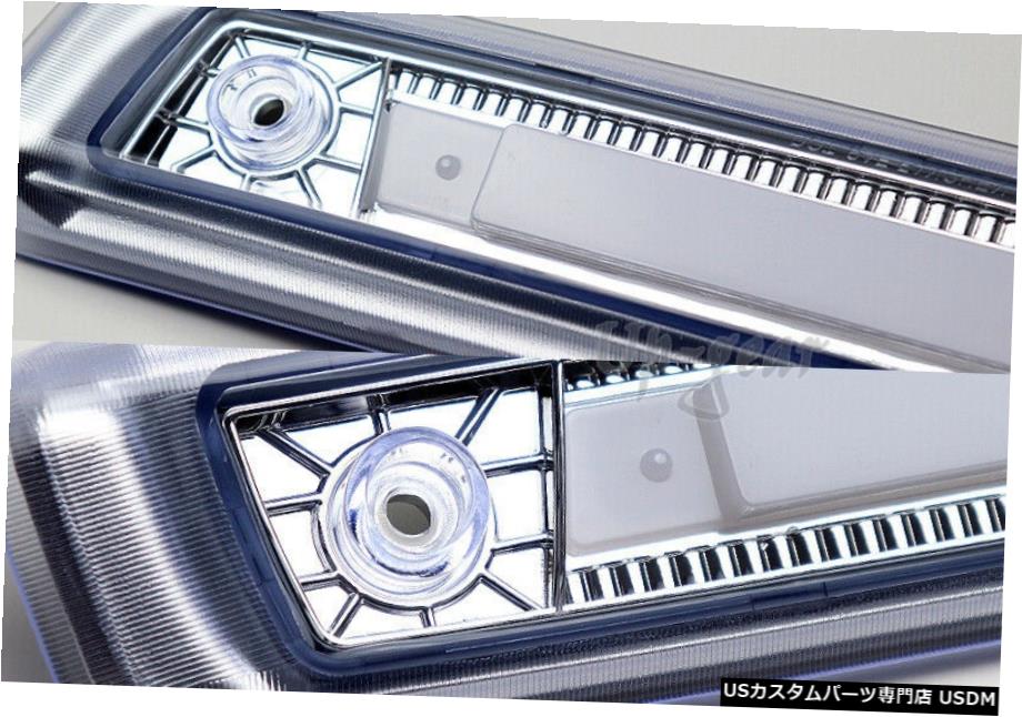 クロームメッキ 2006-2010ジープコマンダークロームハウジングLEDストリップサードブレーキテールライト For 2006-2010 Jeep Commander Chrome Housing LED Strip Third Brake Tail Light 【並行輸入品】