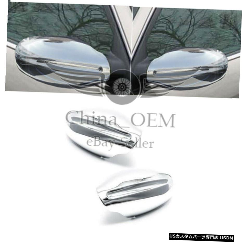 クロームメッキ 2002-2006年の日産アルティマクロームミラーカバー For 2002-2006 Nissan Altima Chrome Mirror Covers 【並行輸入品】