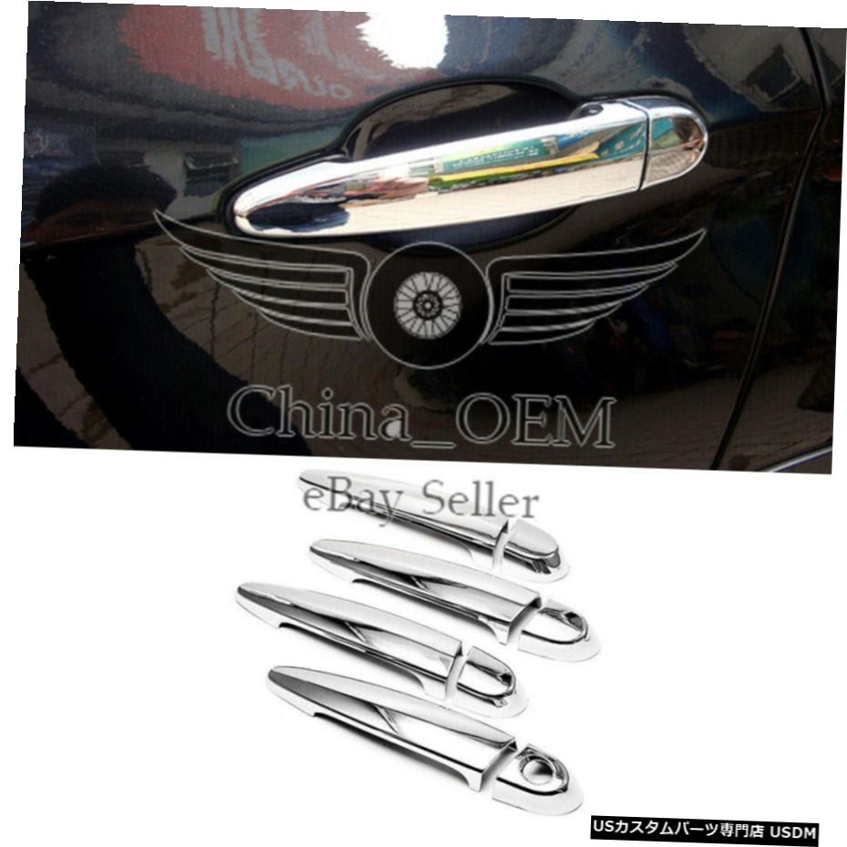 クロームメッキ 2009 2010 2011 201 2013 2014 2015 BMW X1 E84クロームドアハンドルカバー For 2009 2010 2011 201 2013 2014 2015 BMW X1 E84 Chrome Door Handle Covers 【並行輸入品】