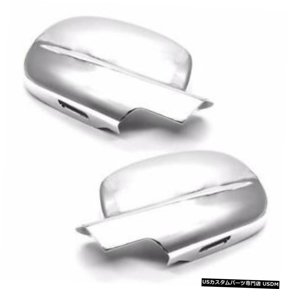 クロームメッキ 2007-2013シボレーアバランチクロームミラーカバーの場合 For 2007-2013 Chevrolet Avalanche Chrome Mirror Covers 【並行輸入品】