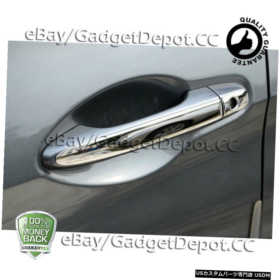 クロームメッキ 2012 2013 2014 2015 2016 Honda CR-V CRVクロームドアハンドルカバー For 2012 2013 2014 2015 2016 Honda CR-V CRV Chrome Door Handle Covers 【並行輸入品】