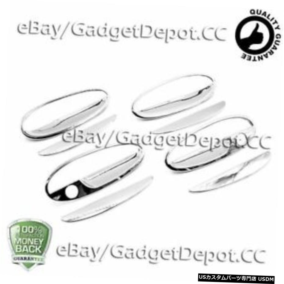 クロームメッキ 1997- 2005年ビュイックパークアベニュークロームドアハンドルカバー For 1997-2005 Buick Park Avenue Chrome Door Handle Covers 【並行輸入品】