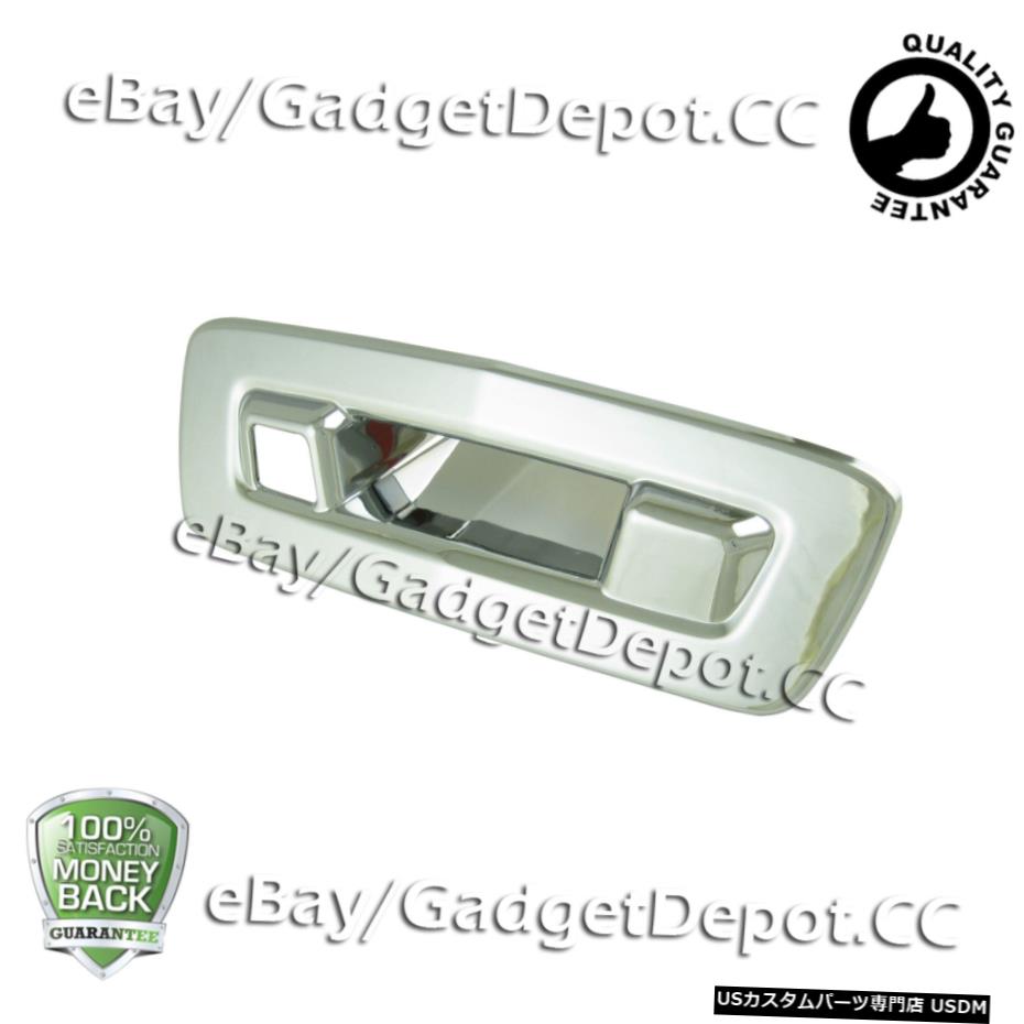 クロームメッキ 2009-2013 2014シボレートラバースクロームテールゲートカバー、カメラホールカット付き For 2009-2013 2014 Chevrolet Traverse Chrome Tailgate Cover With Camera Hole Cut 【並行輸入品】