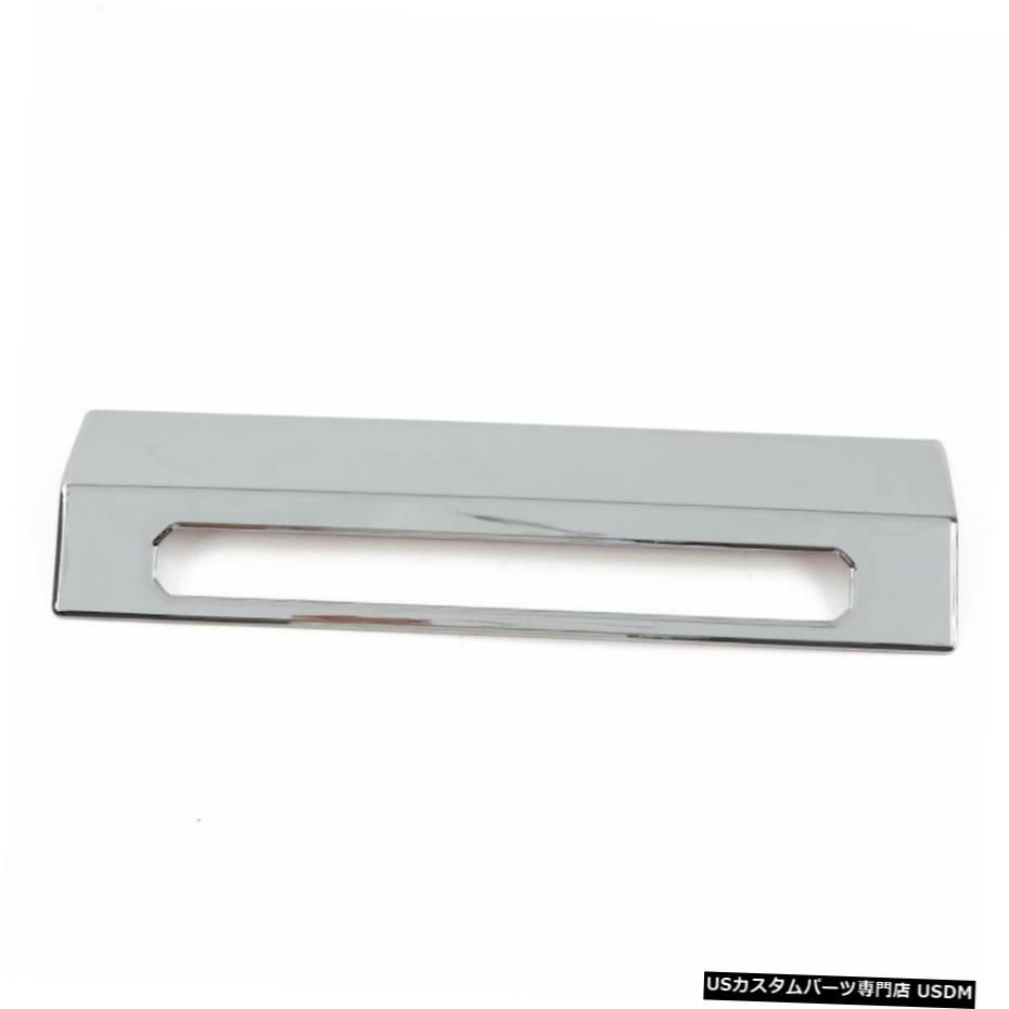 クロームメッキ 2015-17フォードF150アクセサリークローム用非常灯スイッチフレームトリムカバー Emergency Light Switch Frame Trim Cover for 2015-17 Ford F150 Accessories Chrome 【並行輸入品】