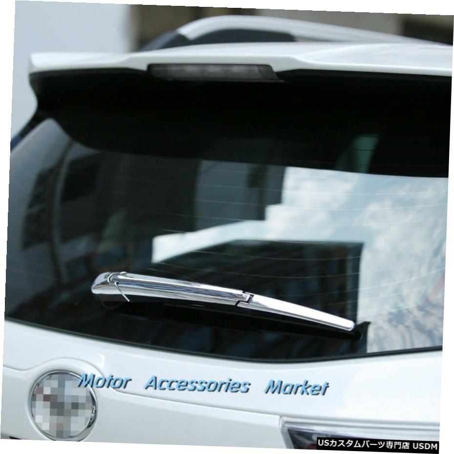 クロームメッキ トヨタハイランダー2014-2019用の新しいクロームリアトランクワイパーカバーベゼルトリム New Chrome Rear Trunk Wiper Cover Bezel Trim For TOYOTA Highlander 2014-2019 【並行輸入品】