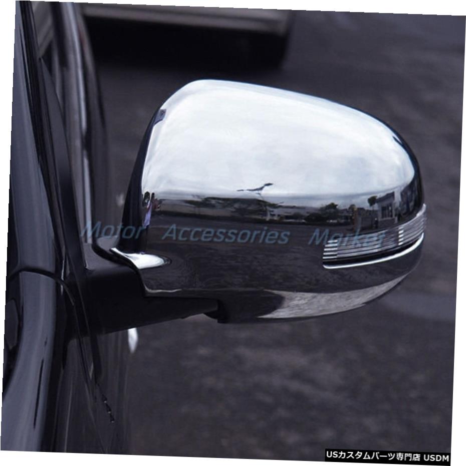 クロームメッキ 三菱アウトランダースポーツ2016-2019用の新しいクロームバックミラーカバートリム New Chrome Rearview Mirror Cover Trim For Mitsubishi Outlander Sport 2016-2019 【並行輸入品】