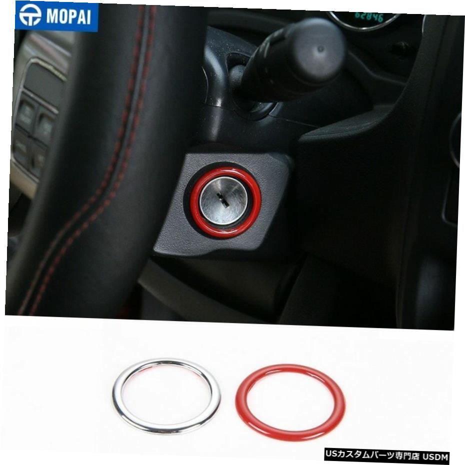 クロームメッキ ジープラングラーJK2011-2017 Interior Accessories Ignition Key Ring Cover Trim For Jeep Wrangler JK 2011-2017 【並行輸入品】｜カスタムパーツ WORLD倉庫