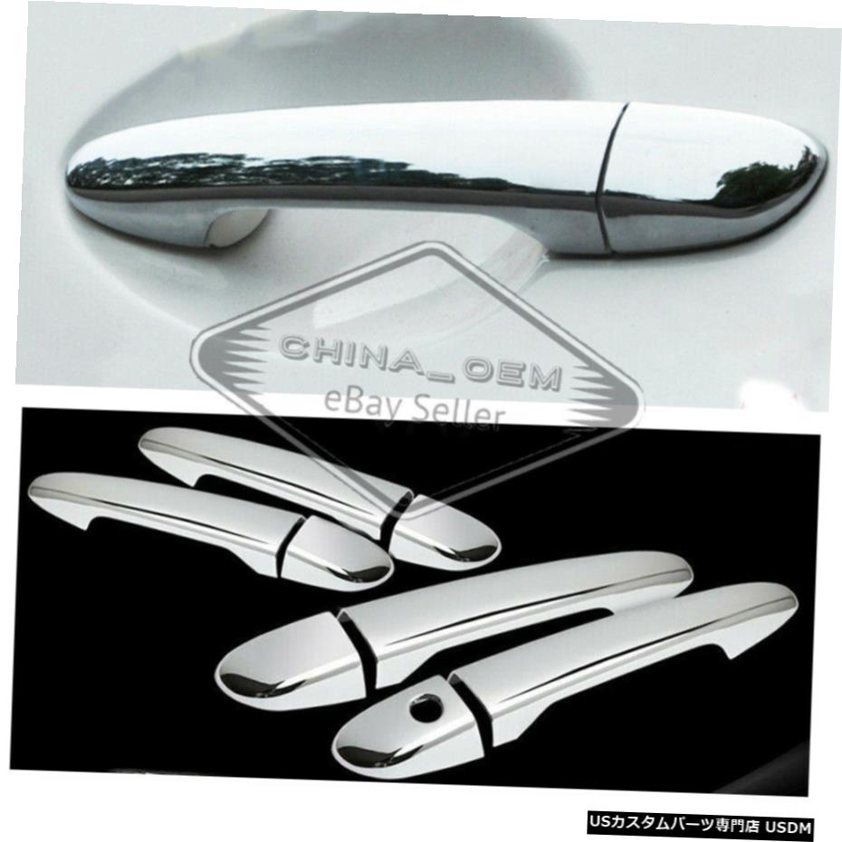 クロームメッキ マツダ32009 2010 2011 2012 2013 2014 2015 Door Handle Covers Chrome Overlay FOR Mazda 3 2009 2010 2011 2012 2013 2014 2015 【並行輸入品】