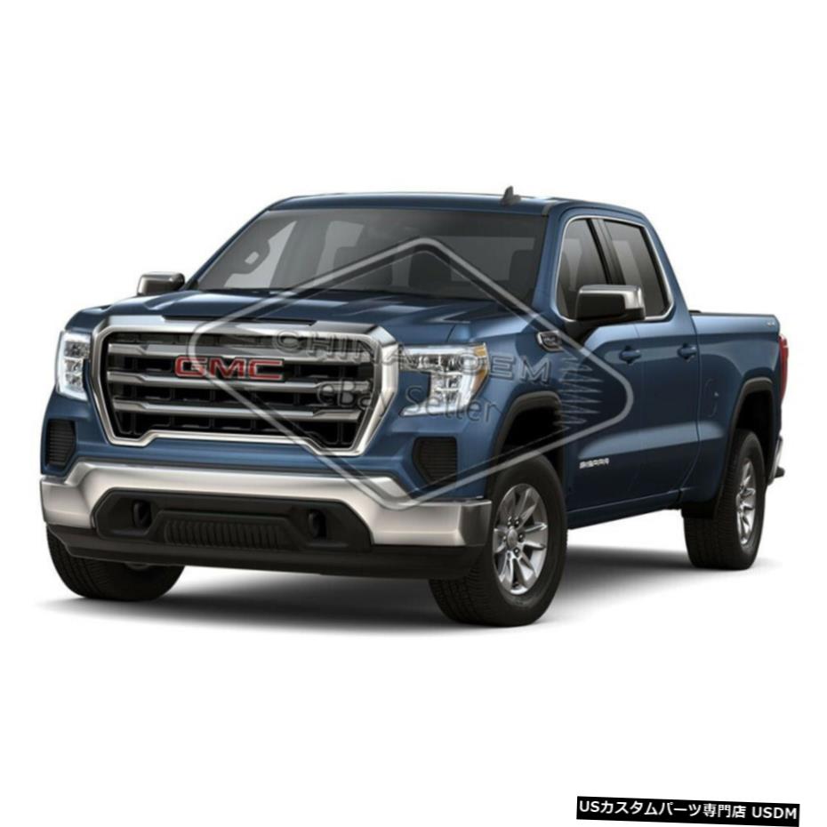 クロームメッキ 2019 2020 GMC Sierra 1500 2500 3500交換用2PCSクロームミラーカバー 2PCS Chrome Mirror Covers For 2019 2020 GMC Sierra 1500 2500 3500 Replacement 【並行輸入品】 30,102円