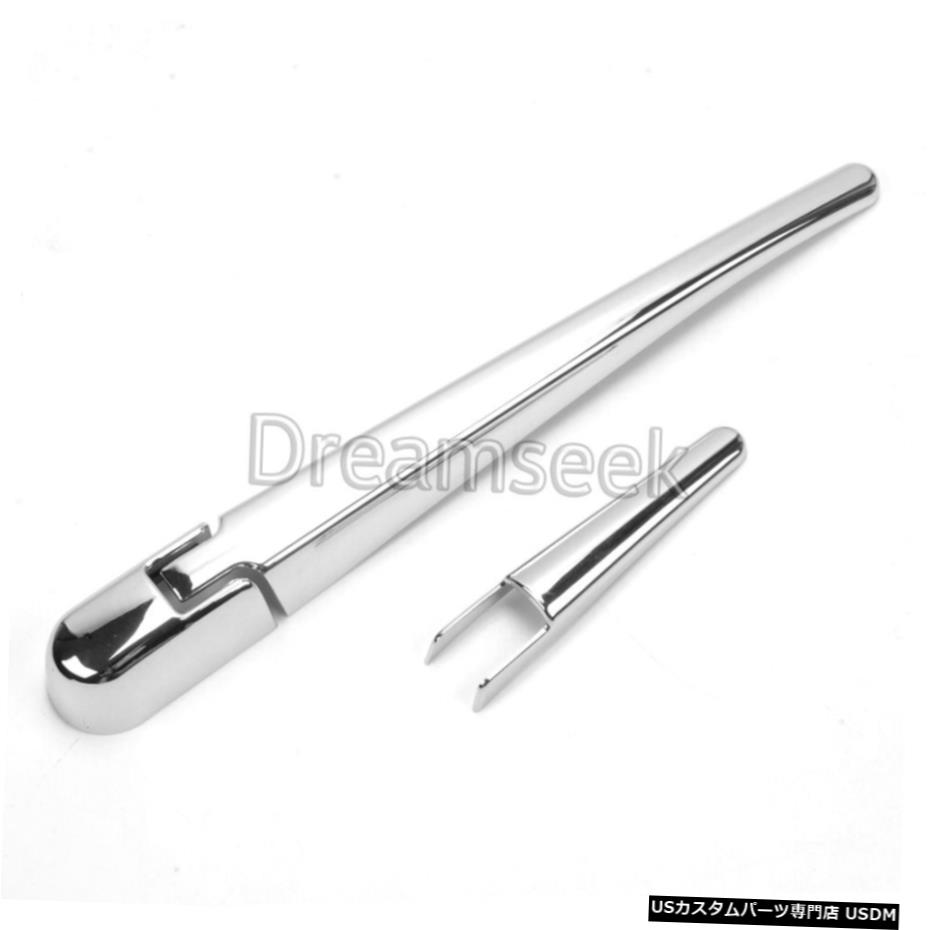クロームメッキ スズキビターラエスクード20152016 2017クロームトリム用リアウィンドウレインワイパーカバー Rear Window Rain Wiper Cover for Suzuki Vitara Escudo 2015 2016 2017 Chrome Trim 【並行輸入品】
