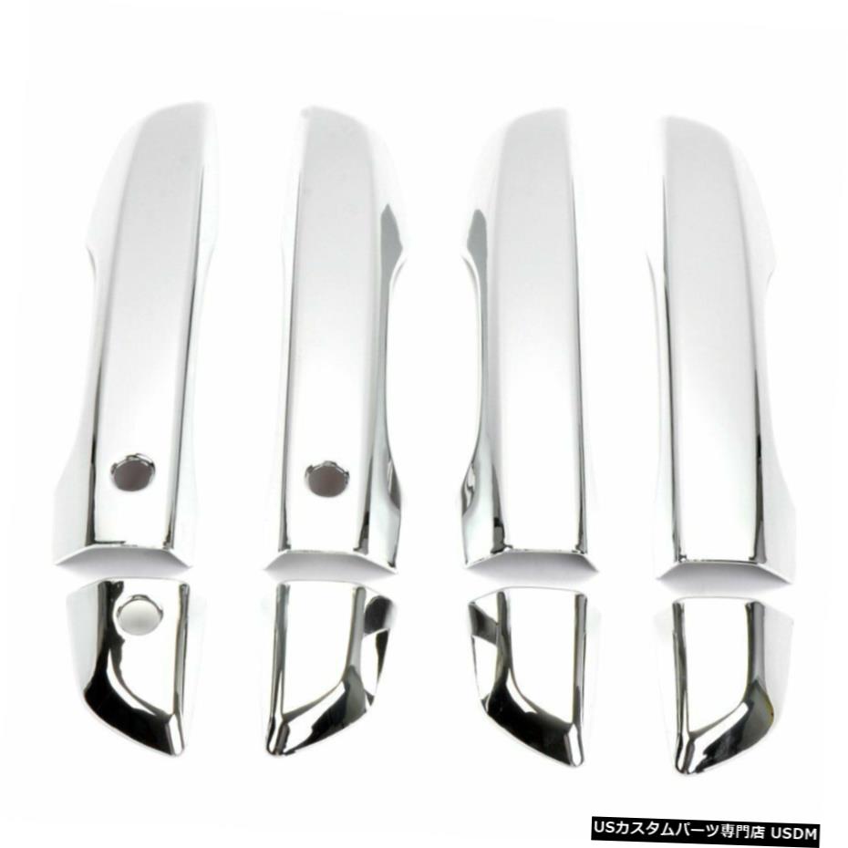 クロームメッキ ホンダシビック20162017クロームモールディングトリムW /スマートキーホール用ドアハンドルカバー Door Handle Cover For Honda Civic 2016 2017 Chrome Molding Trim W/ Smart Keyhole 【並行輸入品】 26,453円