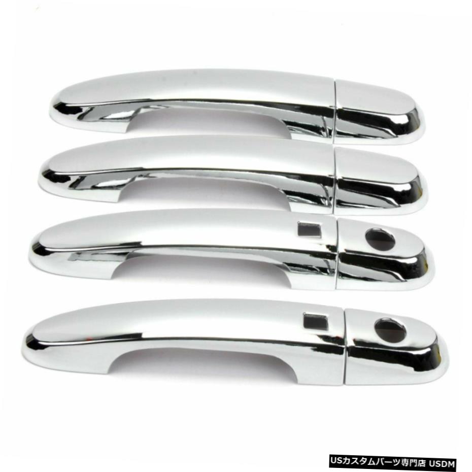 クロームメッキ KiaSorentoのドアハンドルカバー20112012 2013 2014 2015クロームモールディングトリム Door Handle Cover For Kia Sorento 2011 2012 2013 2014 2015 Chrome Molding Trim 【並行輸入品】