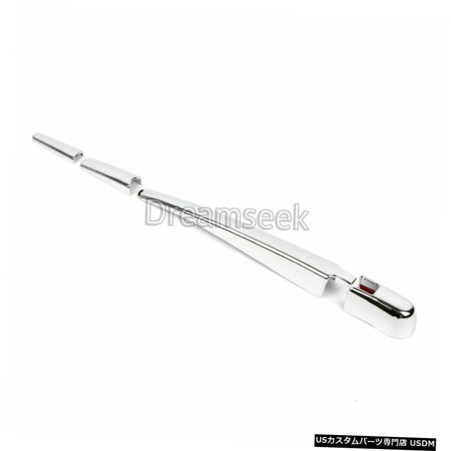 クロームメッキ スバルXV用リアウィンドウレインワイパーカバー20122013 2014 15クロームノズルトリム Rear Window Rain Wiper Cover for Subaru XV 2012 2013 2014 15 Chrome Nozzle Trim 【並行輸入品】