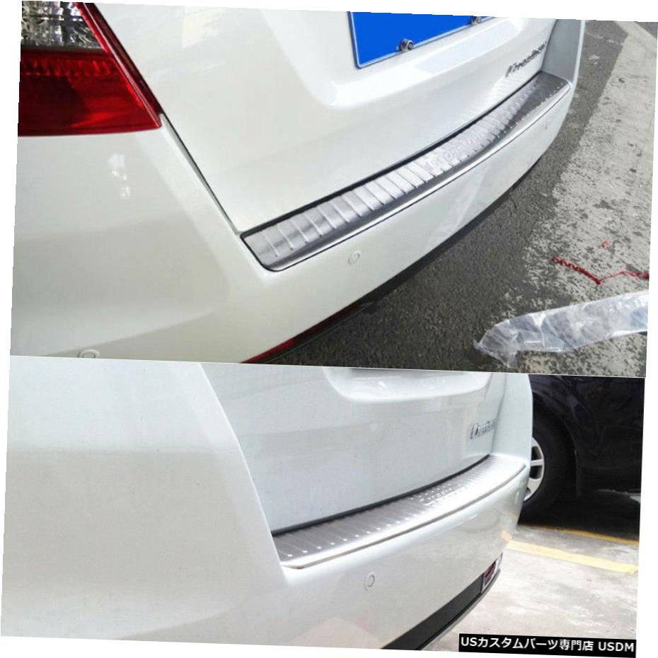 クロームメッキ FIT For Honda Crosstour 2011-2015 Rear Bumper Protector Sill Plate Guard Cover 【並行輸入品】 36,322円