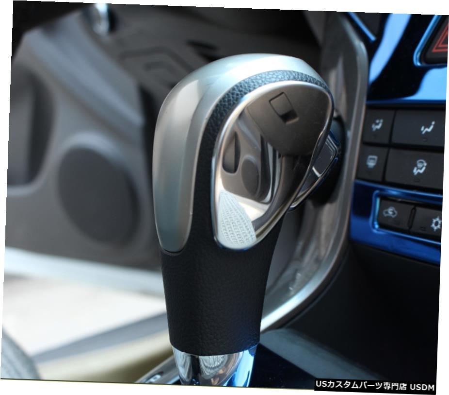 クロームメッキ Chrome Steel Console Gear Shift Knob Trim Fit For 2009 2010-2015 Chevrolet Cruze 【並行輸入品】