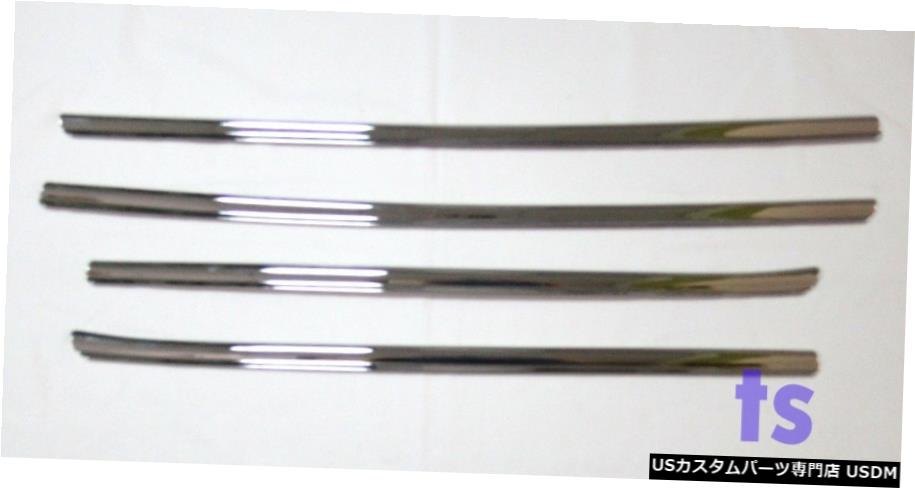 クロームメッキ CHROME 4 DOOR LINE WINDOW SILL COVER FOR MAZDA 2 SKY ACTIVE SEDAN HATCHBACK 2015 【並行輸入品】