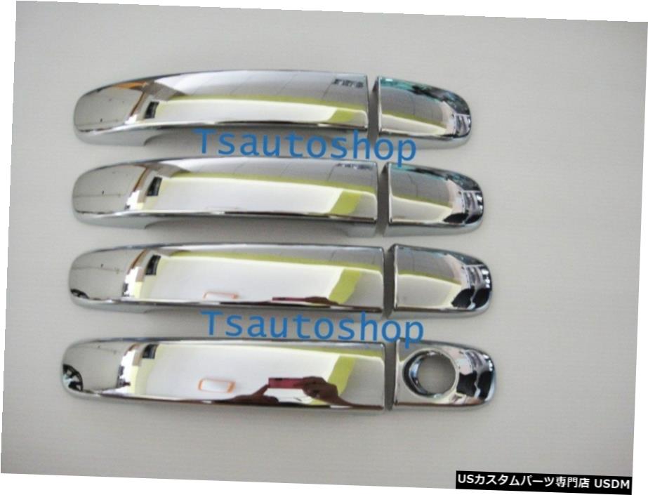 クロームメッキ 4 DOOR CHROME HANDLE HAND COVER FOR ALL NEW FORD RANGER T6 2012 PICK UP TRUCK 【並行輸入品】