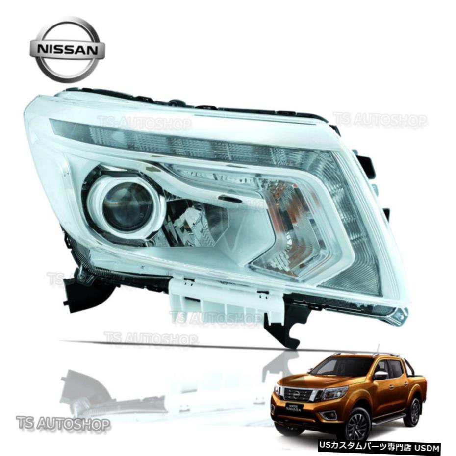 クロームメッキ 右RhフロントヘッドランプライトDrlLed For Nissan Navara D23 Np300 2015 2016 17 Right Rh Front Head Lamp Light Drl Led For Nissan Navara D23 Np300 2015 2016 17 【並行輸入品】