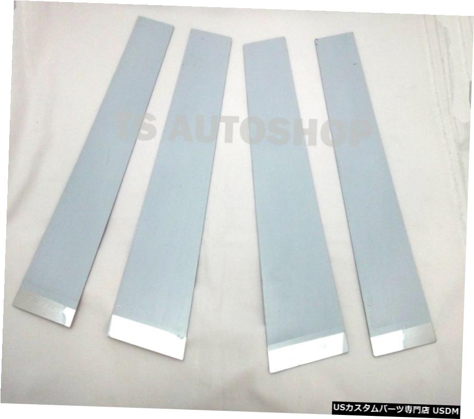 クロームメッキ 4 DOOR PILLAR PILLARS PLATE STAINLESS COVER FOR NEW MITSUBISHI TRITON 2015 TRUCK 4 DOOR PILLAR PILLARS PLATE STAINLESS COVER FOR NEW MITSUBISHI TRITON 2015 TRUCK 【並行輸入品】