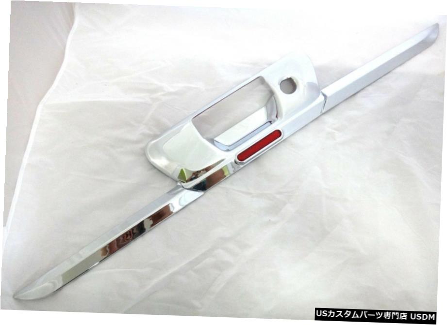 クロームメッキ 新しい日産ナバラNP3004ドア2015用クロームテールゲートラインテールゲートアクセント CHROME TAILGATE LINE TAIL GATE ACCENT FOR NEW NISSAN NAVARA NP300 4 DOOR 2015 【並行輸入品】
