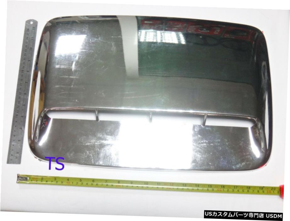 クロームメッキ トヨタハイラックスビーゴチャンプSR5MK7 2011-2015 CHROME SCOOP TURBO FAKE COVER TRIM FOR TOYOTA HILUX VIGO CHAMP SR5 MK7 2011-2015 【並行輸入品】