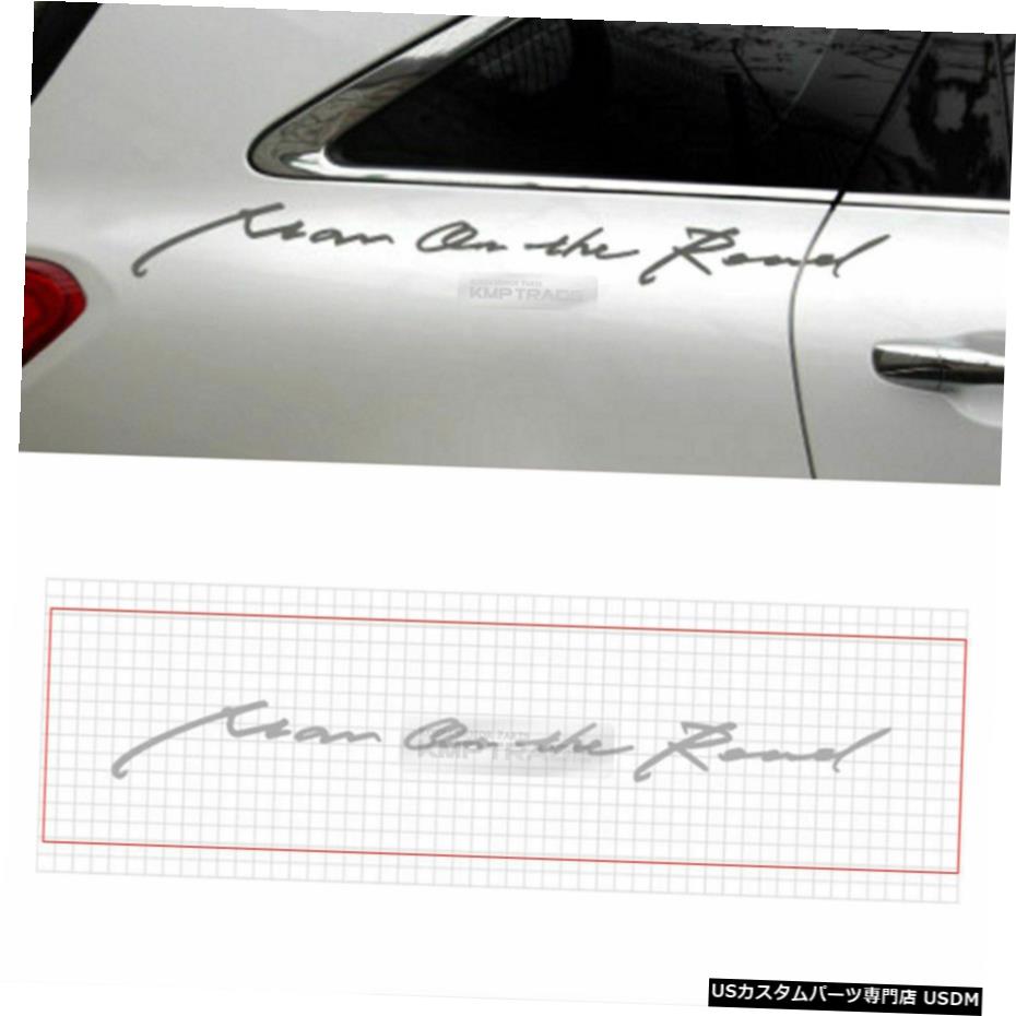 クロームメッキ グラフィックビニールデカールカスタムステッカー2個31.49infor KIA 2015-2018 Sorento UM Graphics Vinyl Decals Custom Sticker 2Pcs 31.49in for KIA 2015-2018 Sorento UM 【並行輸入品】