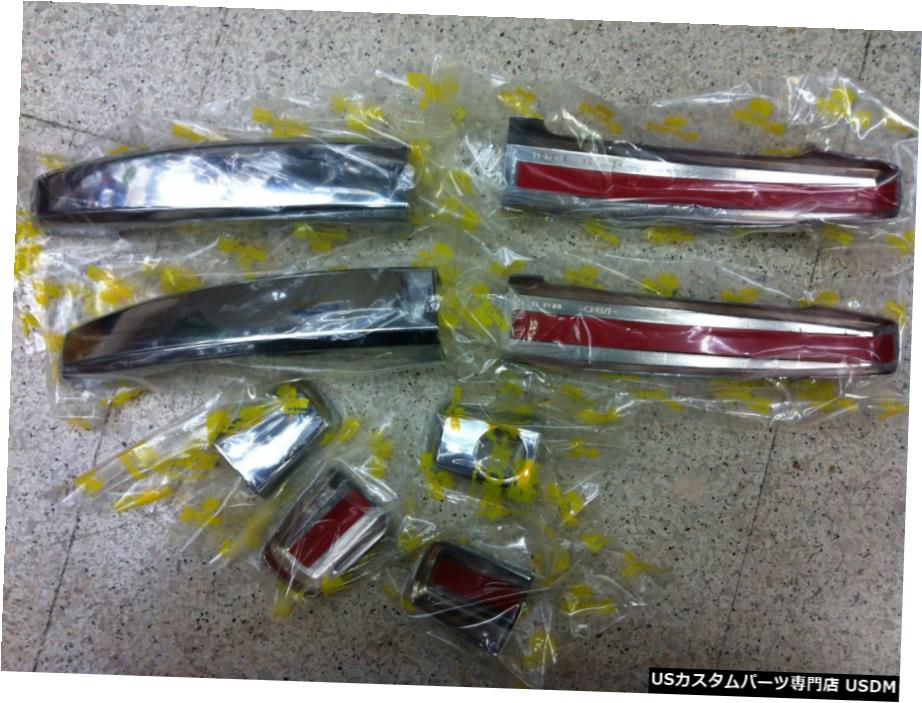 クロームメッキ 4 DOOR CHROME HANDLE HAND COVER TRIM FOR CHEVROLET CRUZE SEDAN 2011-2014 【並行輸入品】