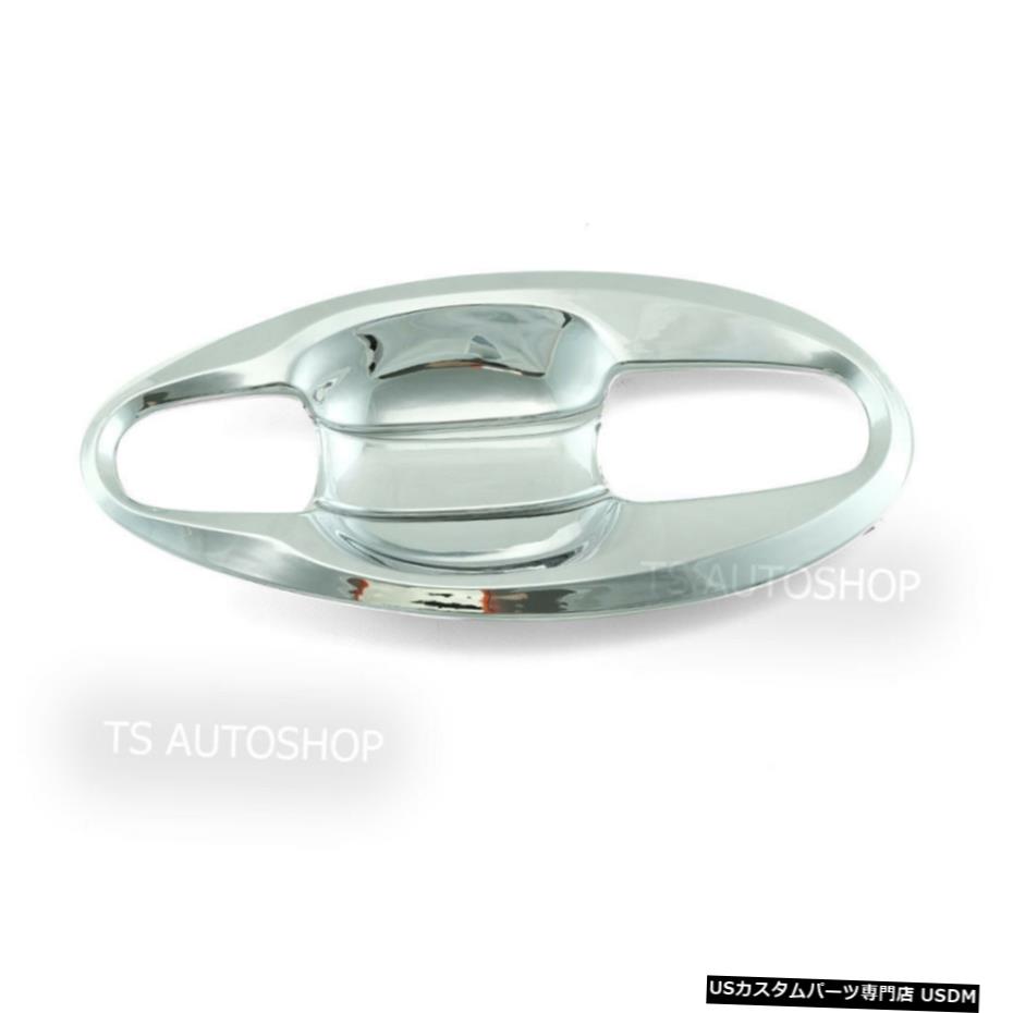 クロームメッキ Fit Toyota Hilux Vigo Fortuner 05 09 14 Chrome Handle Bowl Housing Insert Cover 【並行輸入品】