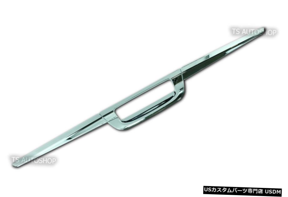 クロームメッキ CHROME REAR ACCENT BOWL TAILGATE COVER FOR ISUZU D-MAX FACELIFT 2016-ON 1.9L 4X4 【並行輸入品】