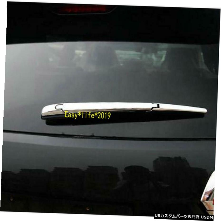 クロームメッキ ABS Rear Window Rain Wiper Cover trim For Jeep Grand Cherokee 2014-2018 【並行輸入品】