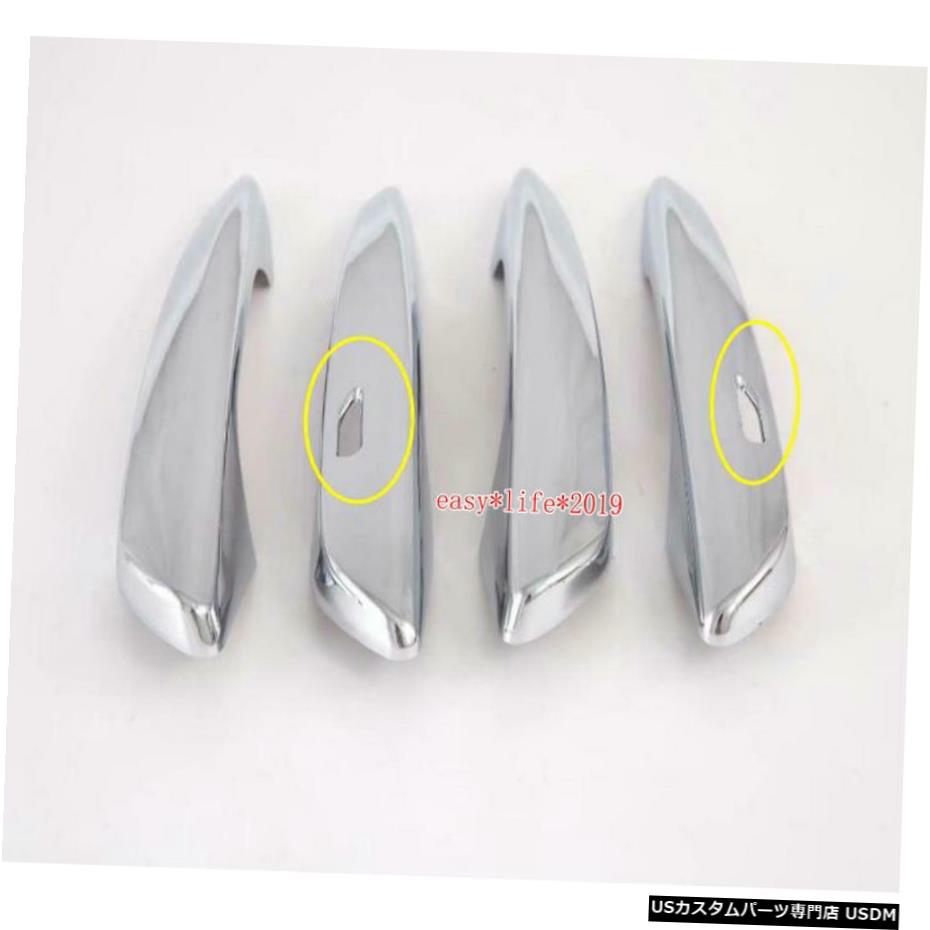 クロームメッキ 4PCS ABS Chrome Door handle Cover trim For Mazda 3 Axela 2020 【並行輸入品】