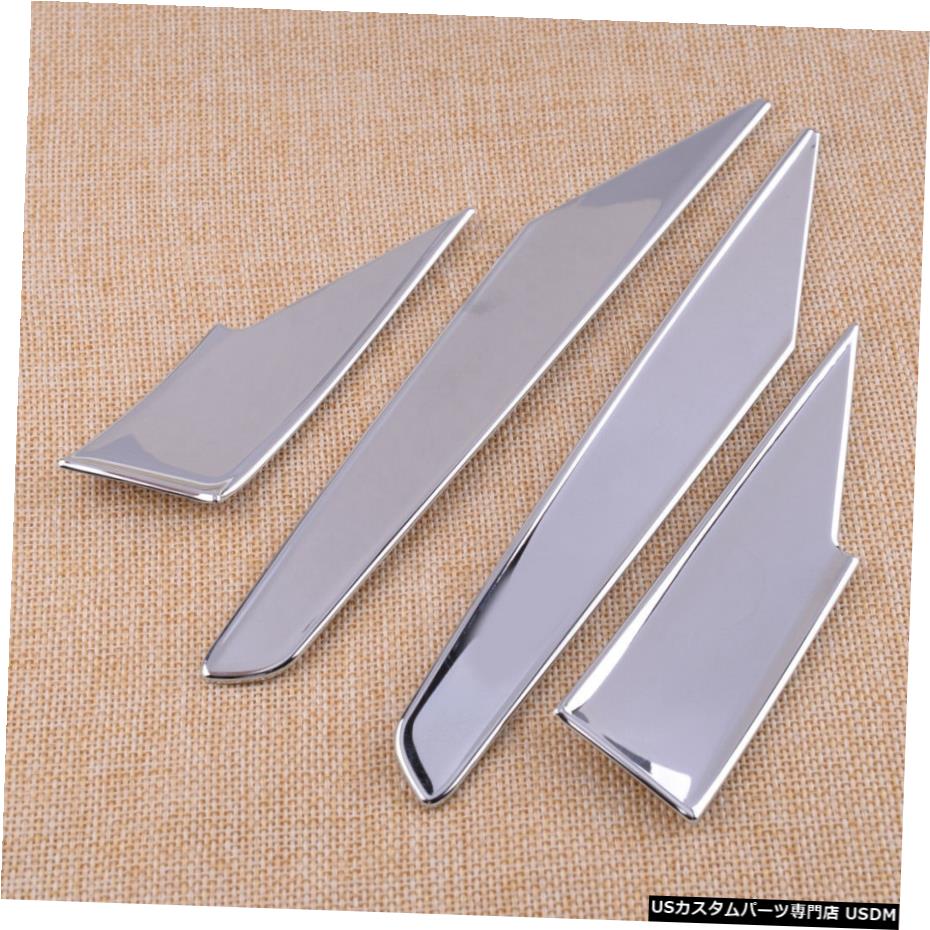 クロームメッキ 4PCS Car ABS Rear Review Mirror Cover Trim Fit for Hyundai Kona Encino 2018 2019 【並行輸入品】
