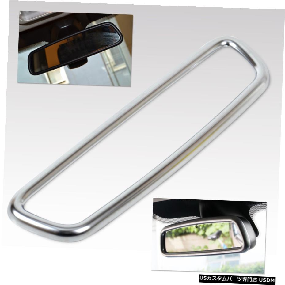 クロームメッキ ランドローバースポーツエボックにフィットするカークロームインテリアバックミラーカバー Car Chrome Interior Rear View Mirror Cover Fit for Land Range Rover Sport Evoque 【並行輸入品】