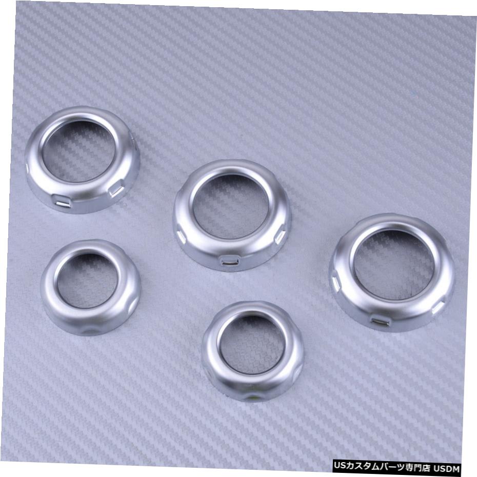 クロームメッキ Volume Switch Button Ring Cover Trim Fit for Land Rover Range Rover Sport 10-13 【並行輸入品】