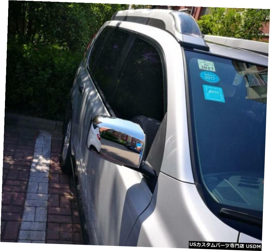 クロームメッキ Chrome Rearview Side Door Mirrors Cover Trim 2pcs for Nissan X-Trail 2008-2013 【並行輸入品】