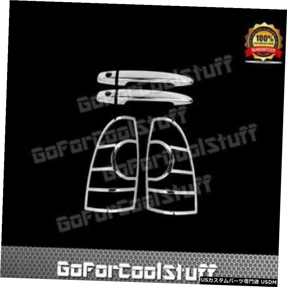クロームメッキ フィット05-15トヨタタコマ2ドアハンドルクロームカバー（助手席キー+テールライト付き） Fit 05-15 Toyota Tacoma 2 Door Handle Chrome Cover W/Passenger Key+Tail Light 【並行輸入品】 28,028円