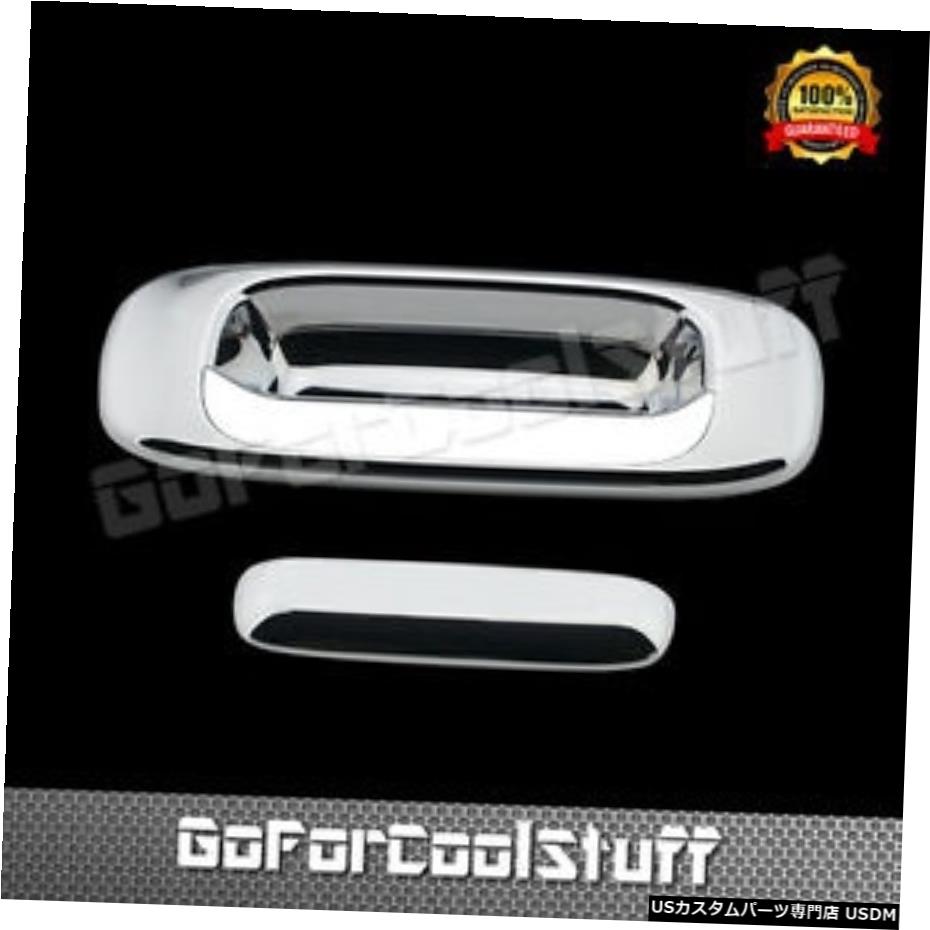 クロームメッキ シボレーシルバラードクラシックモデル2007クロームテールゲートカバーハンドルW / Oキーホール For CHEVY Silverado Classic Model 2007 Chrome Tailgate Cover Handle W/O Keyhole 【並行輸入品】