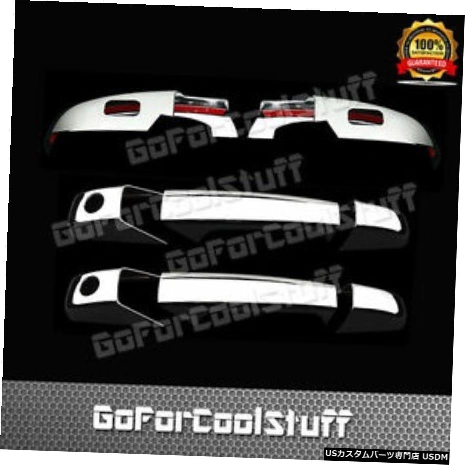 クロームメッキ Gmc Yukon / Xl 07-14 2Drsハンドル（Psgkh +下部ミラークロームカバー付き） For Gmc Yukon/ Xl 07-14 2Drs Handle With Psgkh+Lower Mirror Chrome Covers 【並行輸入品】
