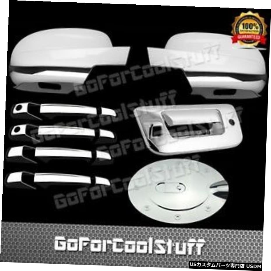 クロームメッキ 07-13シボレーシルバラードフルミラー+ 4Drsハンドル+ Tg W / Cmrhl +ガスクロームカバー For 07-13 Chevy Silverado Full Mirror+4Drs Handle+Tg W/Cmrhl+Gas Chrome Covers 【並行輸入品】 32,175円