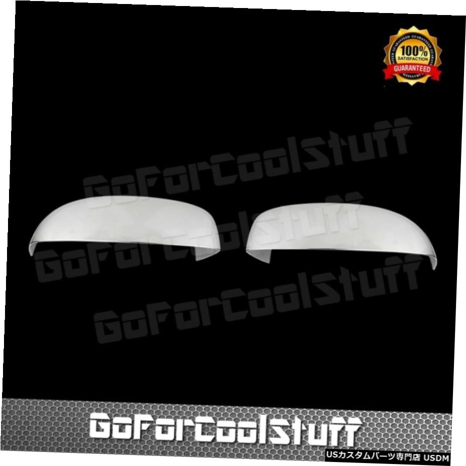 クロームメッキ For 07 08 09 10 11 12 Cadillac Escalade Chrome Top Mirror Cover 【並行輸入品】
