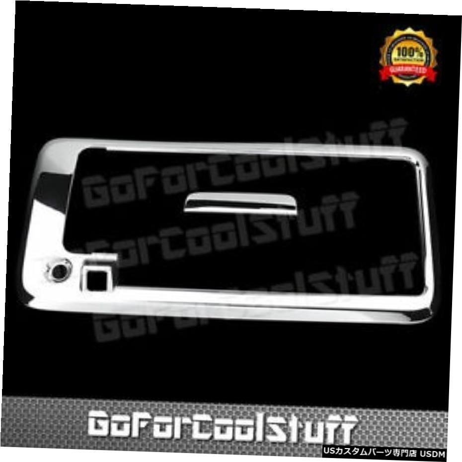 クロームメッキ For Chevy 2003-15 Express GMC Savana Chrome Tailgate Handle Cover W/ Key Cam 【並行輸入品】