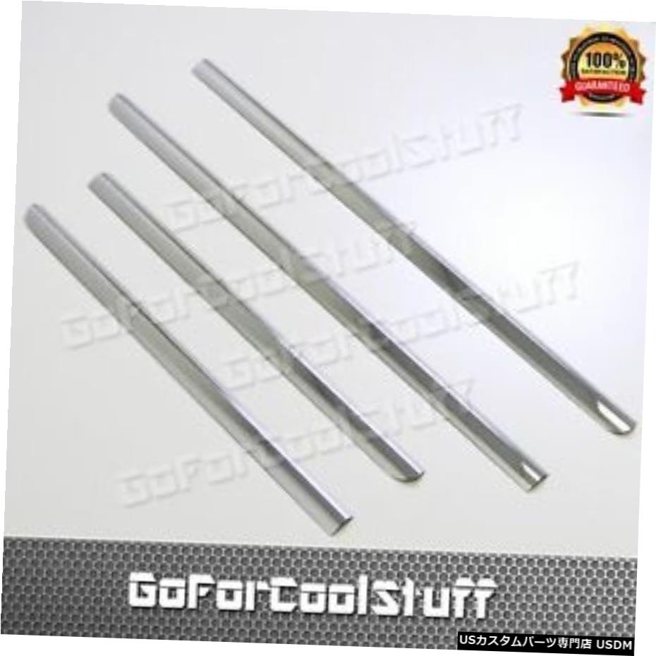 クロームメッキ Fit CHEVY Chevrolet Tahoe 2007-2014 Chrome STEEL Window Sills 【並行輸入品】