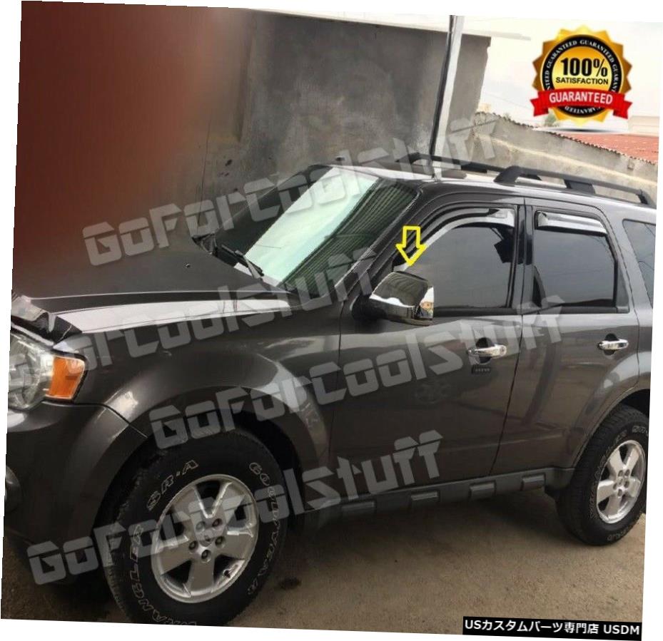 クロームメッキ For Mazda Tribute 2008 2009 2010 Chrome Full Mirror Mirrors Cover Covers 【並行輸入品】