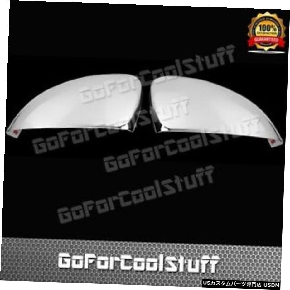 クロームメッキ For Chrysler 2015 200 Full Chrome Mirror Cover without turning light style 【並行輸入品】