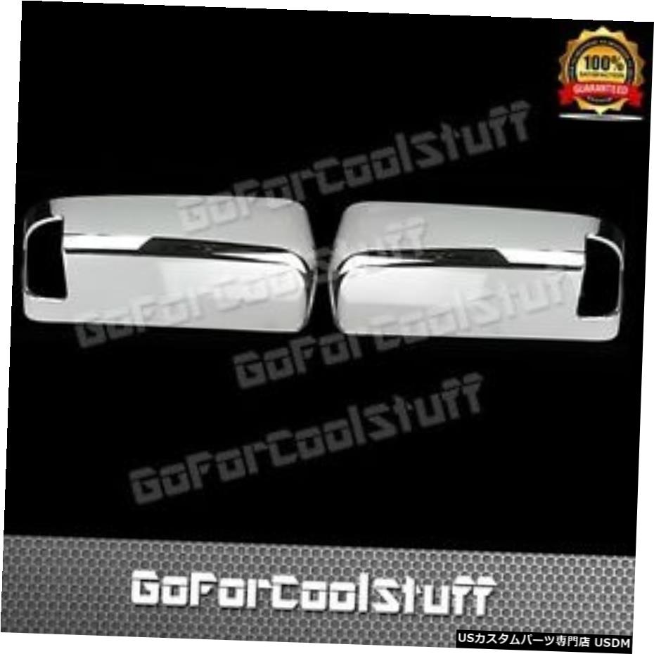 クロームメッキ For Dodge 09-16 Ram 1500 Top Half Mirror Towing Chrome Abs Covers 【並行輸入品】
