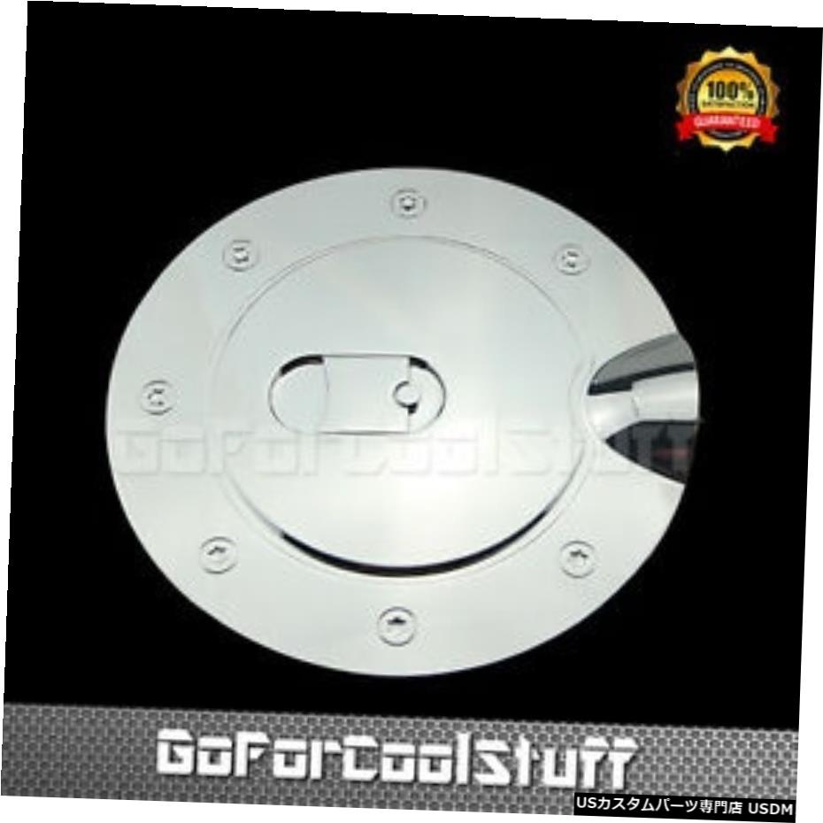 クロームメッキ For GMC Sierra 2500/3500 2007 08 09 10 11 12 13 2014 Chrome Gas CAP Cover Fuel 【並行輸入品】